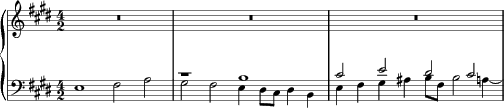 Das Wohltemperierte Clavier II, Fuga IX 乐谱预览