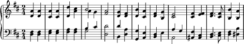Lauda Anima (hymntune) 乐谱预览