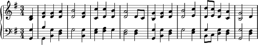 Lyons (hymntune) 乐谱预览