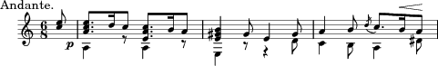 Nº. 5. Siciliano. 乐谱预览