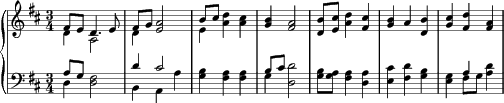 The First Noel (hymntune) 乐谱预览